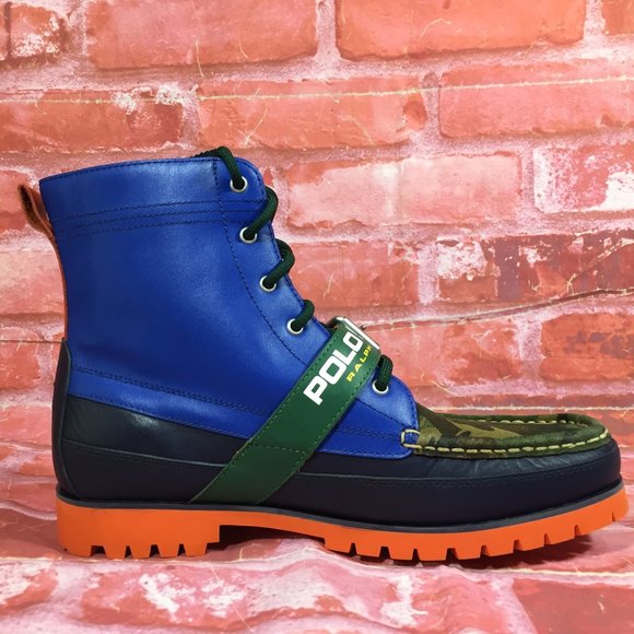 COPY - POLO SPORT RALPH LAUREN RANGER BOOTS GREEN NAVY main image 7